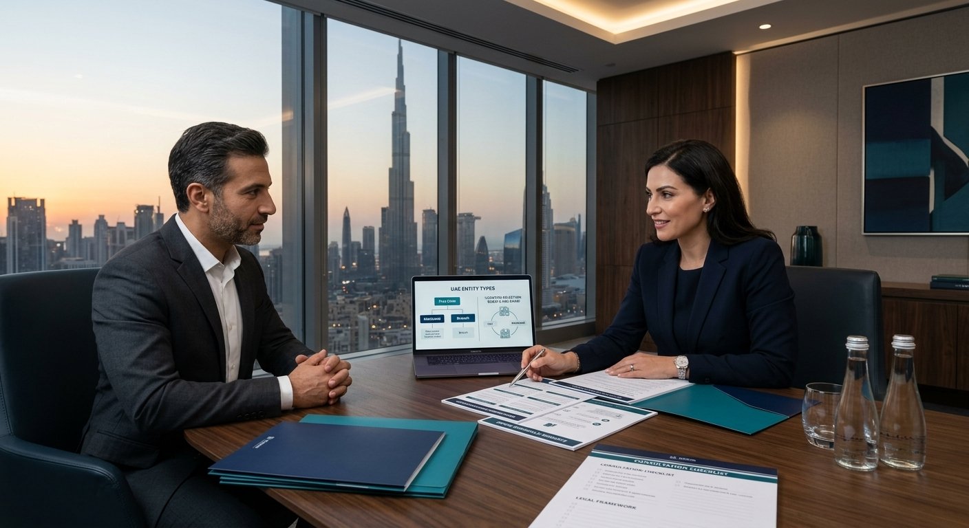 Business setup in UAE consultancy